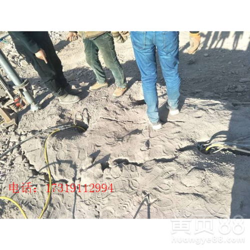 礦山開(kāi)采不讓放炮怎么辦？試試惠州推廣的靜態(tài)開(kāi)采技術(shù)